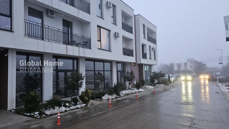 City Nord Tunari, spatiu comercial 67 mp, front stradal 9,36 m.